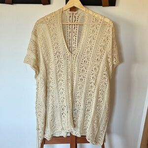 BEACH cover up.  Pina COLADA color.